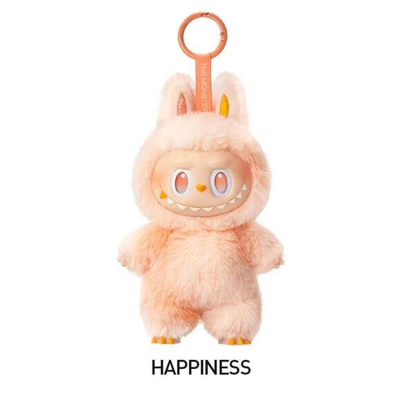 Pop Mart THE MONSTERS Big into Energy Vinyl Plush Pendant Confirmed Happiness - Picture 2 of 7